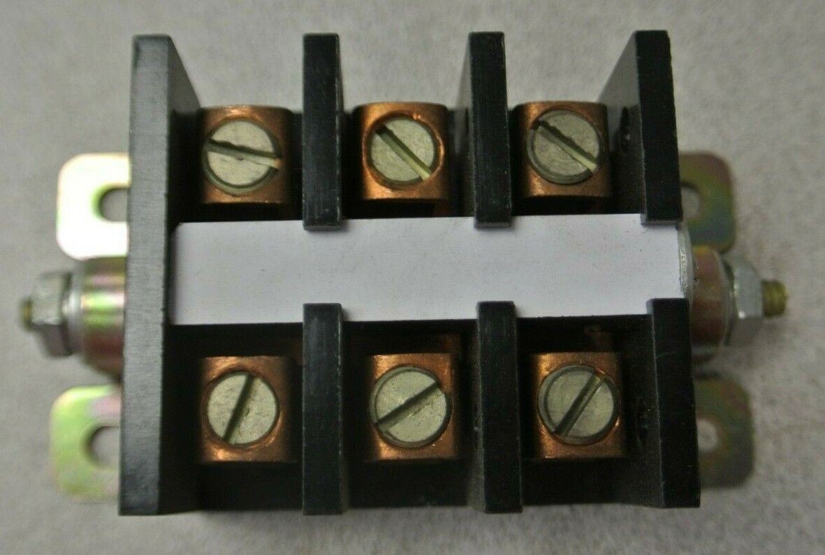 SQUARE D 9080 TB-3 / THREE-CIRCUIT TERMINAL BLOCK / 50A / NEW SURPLUS