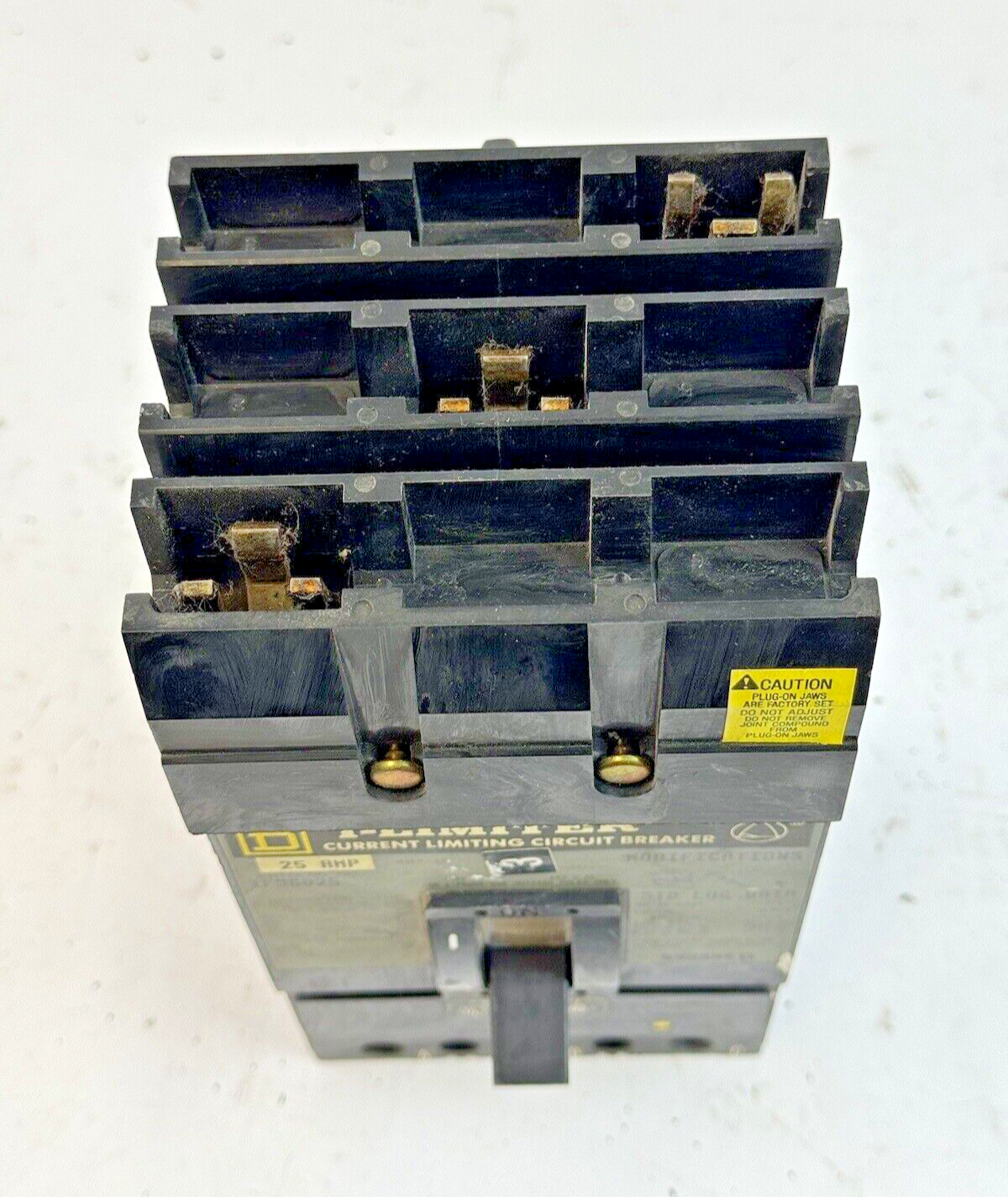 SQUARE D - IF36025 - I-LIMITER CIRCUIT BREAKER - 25 AMP, 3 POLE, 600 VAC