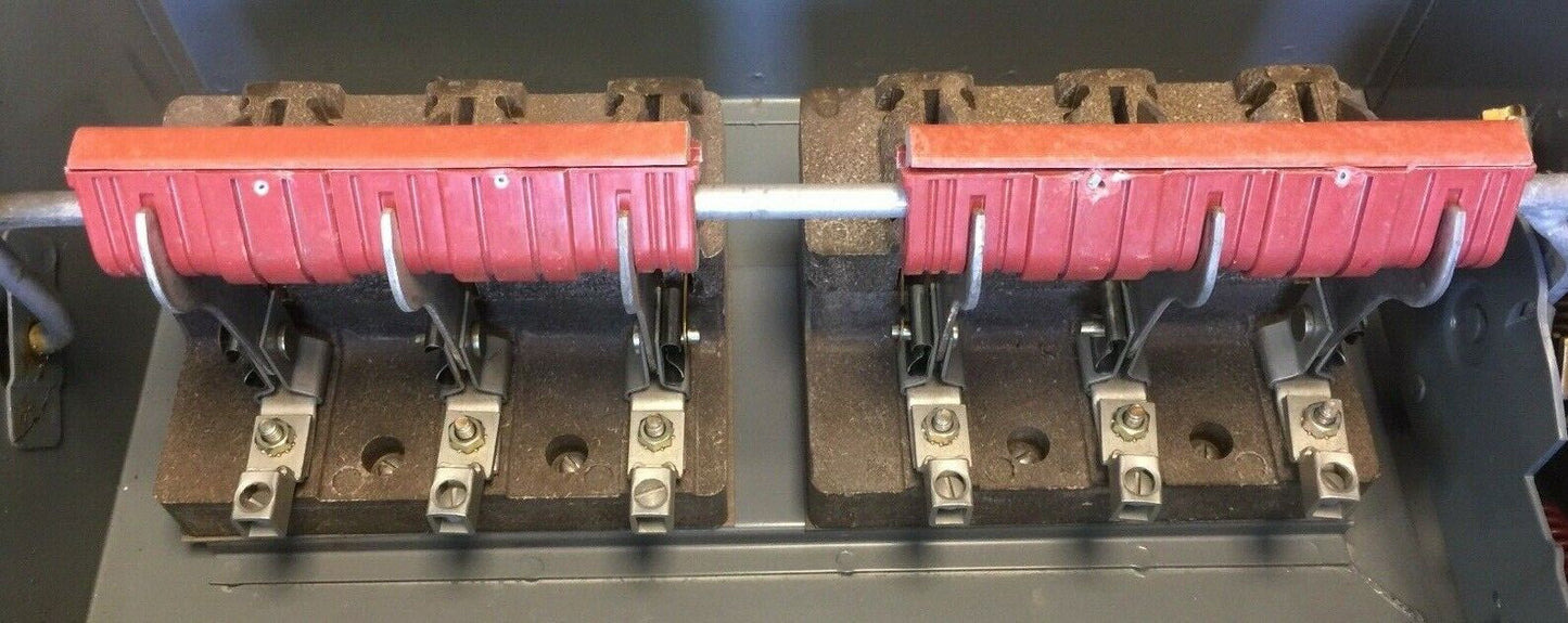 SQUARE D H81643ND NON FUSIBLE SAFETY SWITCH SERIES A2 100A 600VAC 60HP 6 POLE