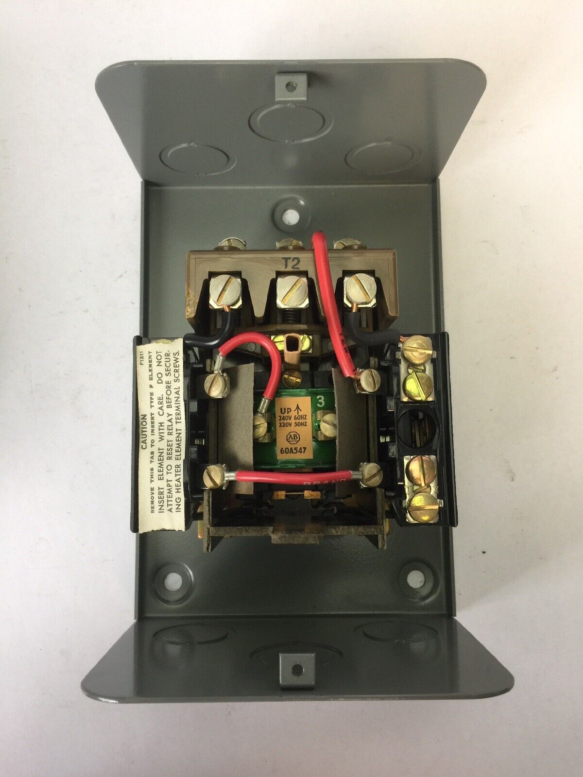 ALLEN BRADLEY 775-A3A2 REFRIGERATION STARTER 60A547 COIL 240V 60HZ