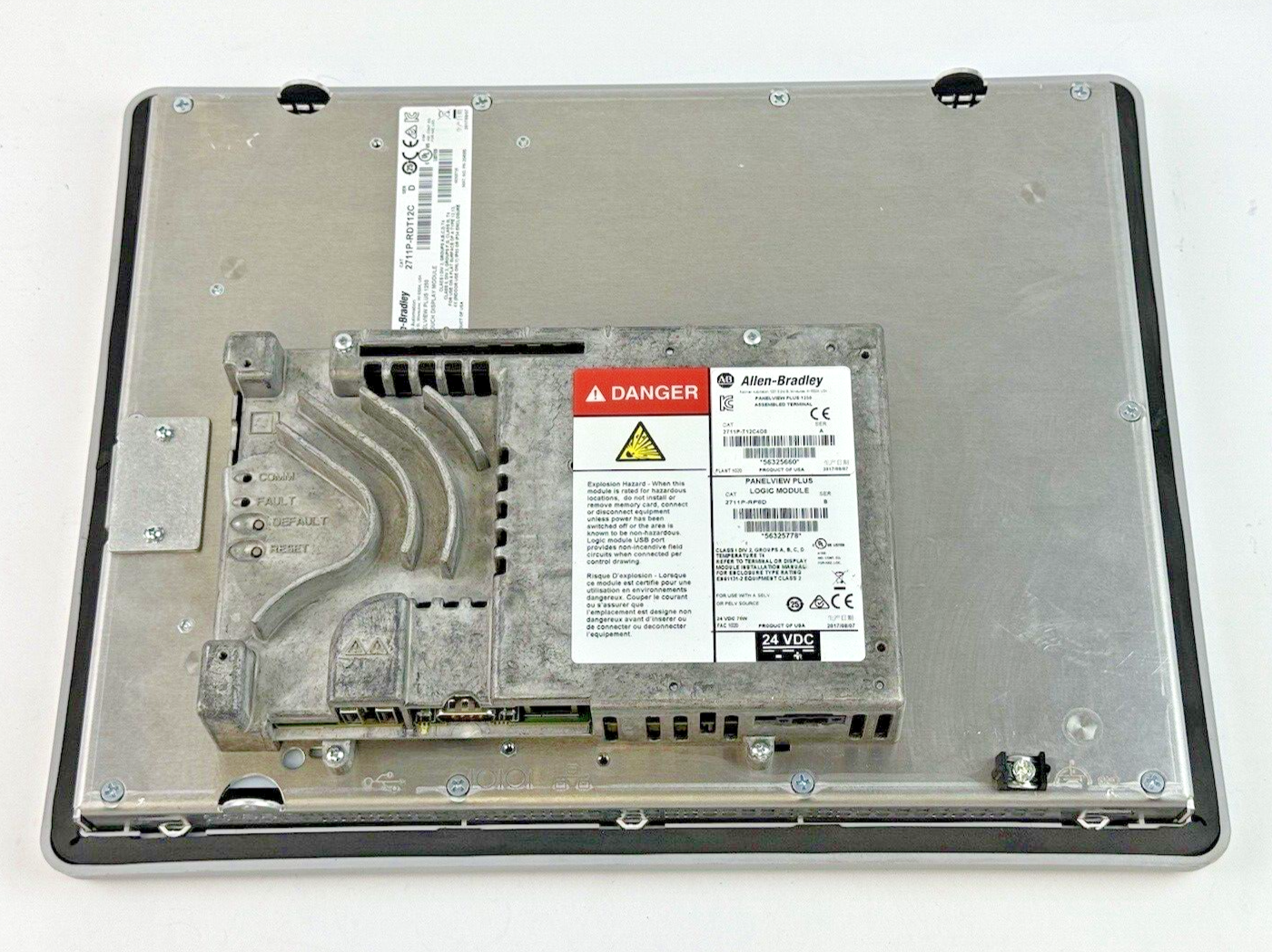 ALLEN-BRADLEY - 2711P-T12C4D8 SER. A - PANELVIEW PLUS 1250 ASSEMBLED TERMINAL