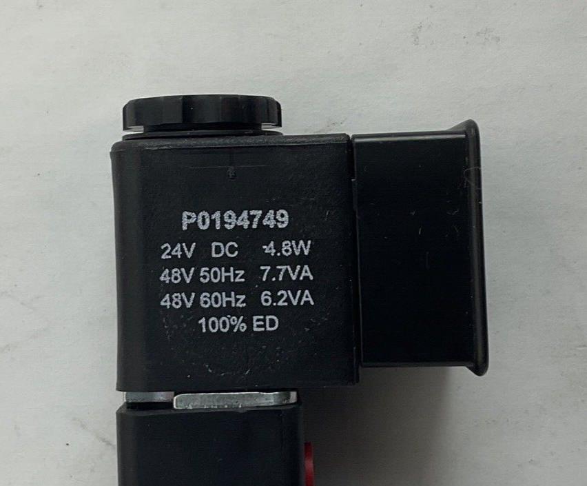 PARKER B551ACB49C SOLENOID VALVE 145PSI 24VDC 4.8W
