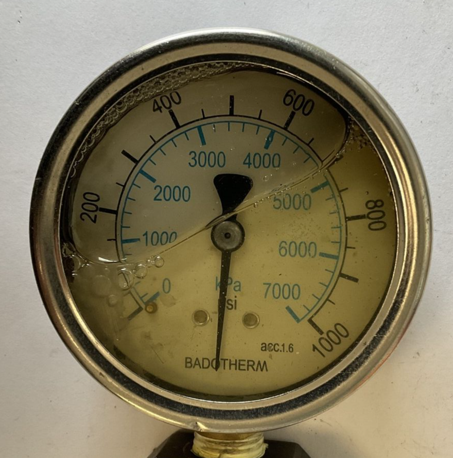 TUFFALOY PRODUCTS BADOTHERM PRE-03715 7000PSI KPA