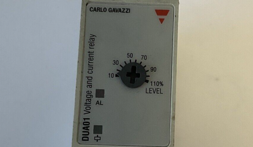 CARLO GAVAZZI DUA01CB23500V VOLTAGE AND CURRENT RELAY 115/230VAC 50/60HZ 4VA