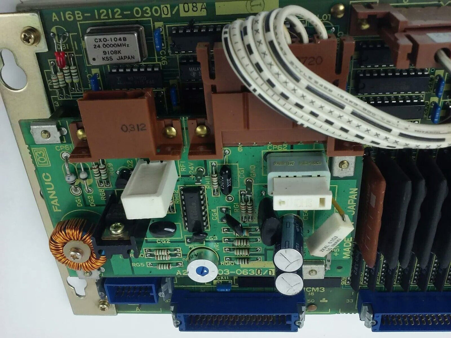 FANUC A02B-0094-C107 A16B-1212-0300/08A A20B-1003-0630/04A CIRCUIT PANEL BOARD