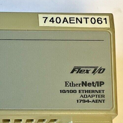 ALLEN BRADLEY 1794-AENT ETHERNET/IP 10/100 ETHER ADAPTER SER.A REV.A01 FWREV 2.8