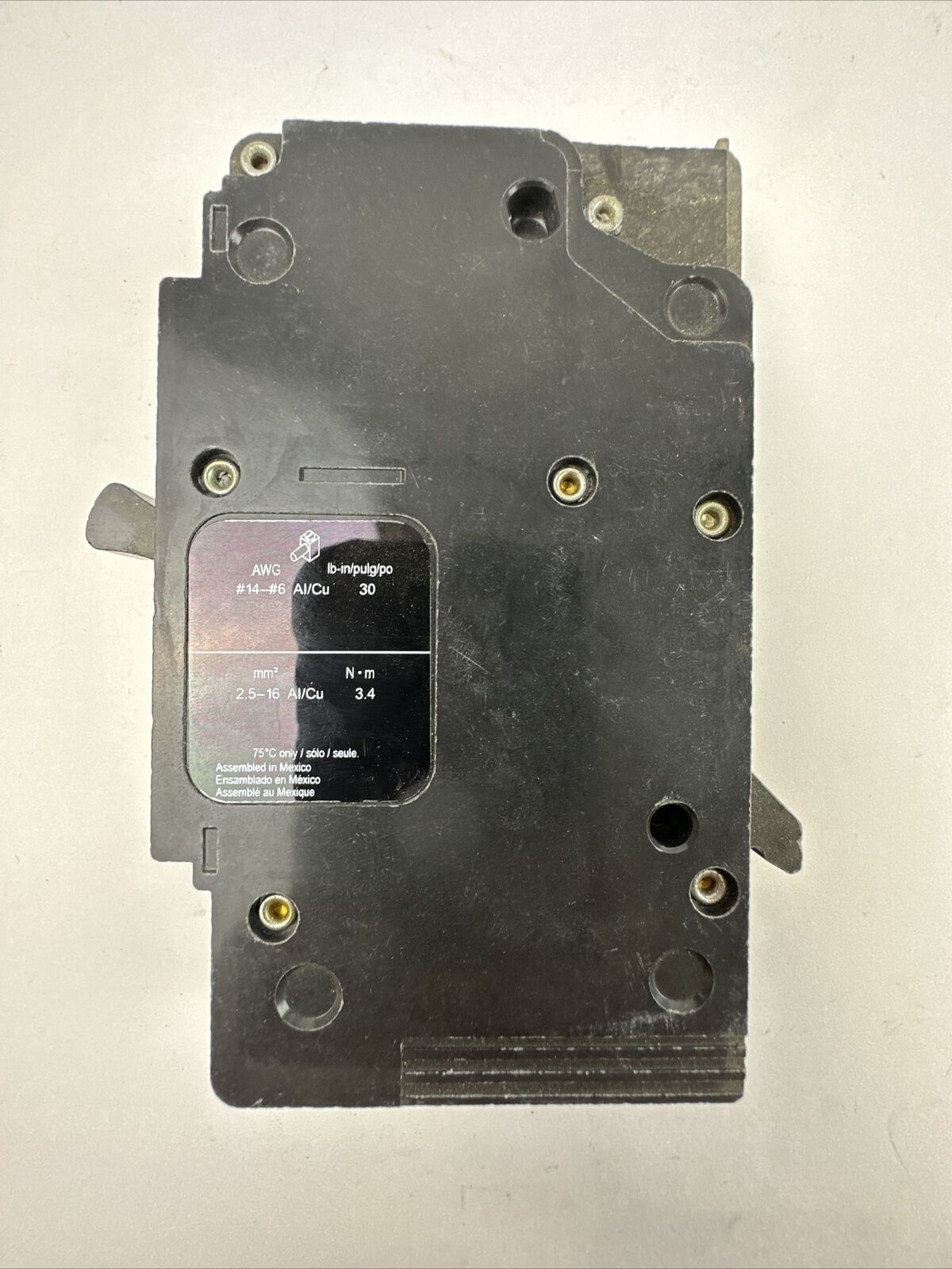 SQUARE D EGB14020 CIRCUIT BREAKER 277VAC 20AMP 1POLE HACR TYPE