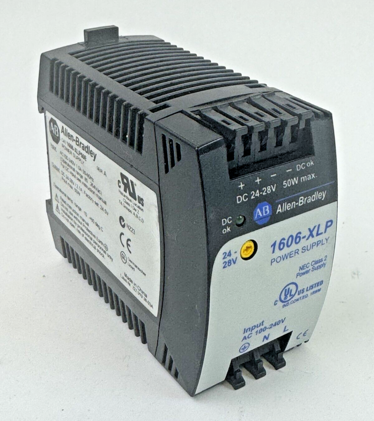 ALLEN-BRADLEY - 1606-XLP50E SER. A - POWER SUPPLY - 50 W, 24 VDC, 2.1 A