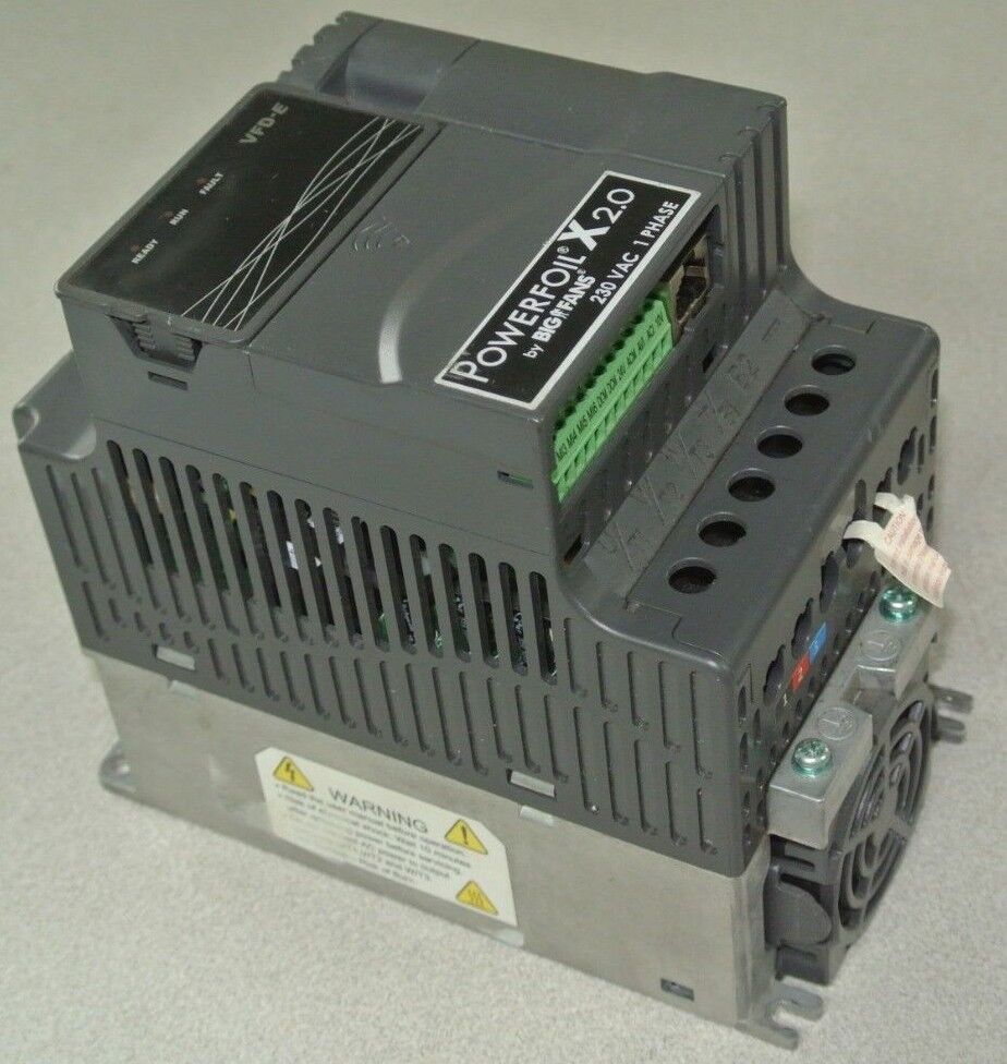 POWERFOIL X2.0 / VFD015E21A AC MOTOR DRIVE / INVERTER 230V, 1-PHASE - FOR PARTS