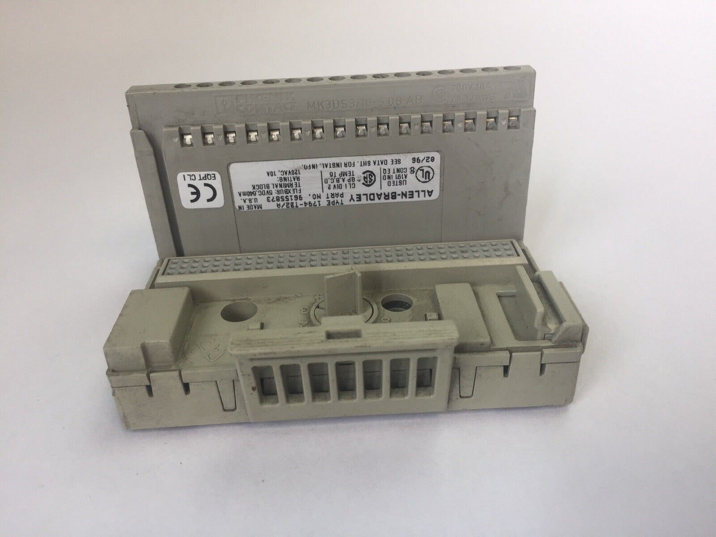 ALLEN BRADLEY 1794-TB2/A FLEXBUS TERMINAL BLOCK 5VDC 640mA