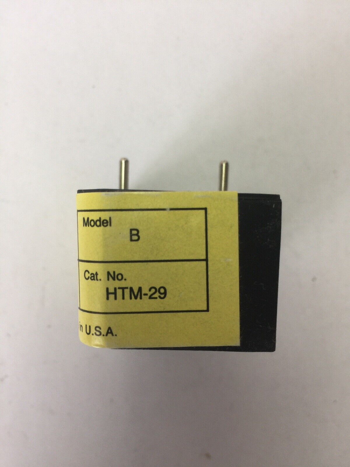 WESTINGHOUSE HTM-29 MOR RELAY CURRENT RATING MODULE MODEL B HEATER MODULE