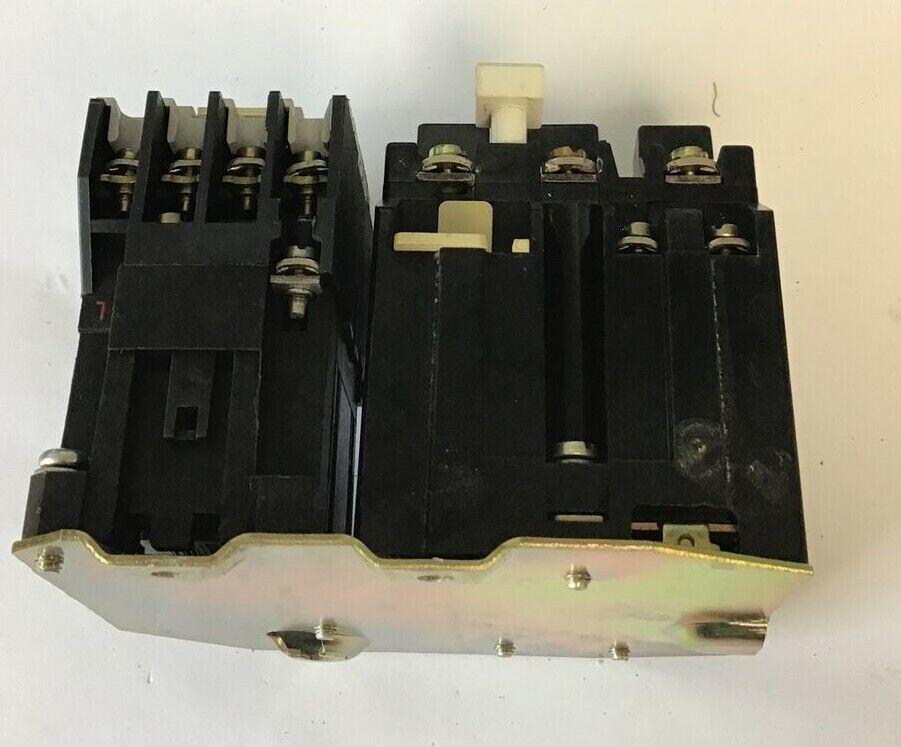 ALLEN BRADLEY 509-TOD FULL VOLTAGE STARTER SER.B 3PH 9A 600VAC 2HP