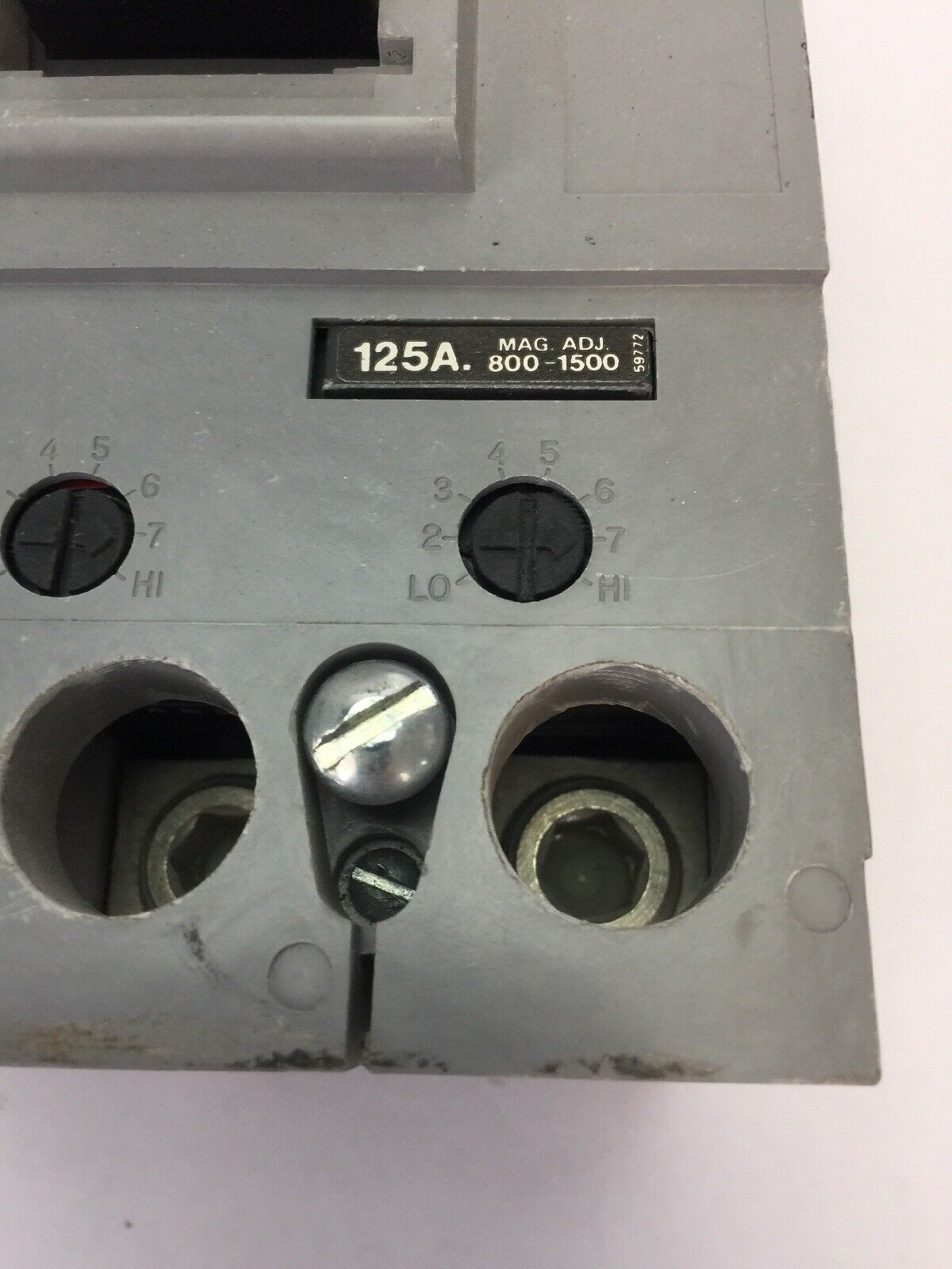 ITE HF63F250 CIRCUIT BREAKER 600 VAC 3 POLE 125 AMP TRIP MAG ADJ