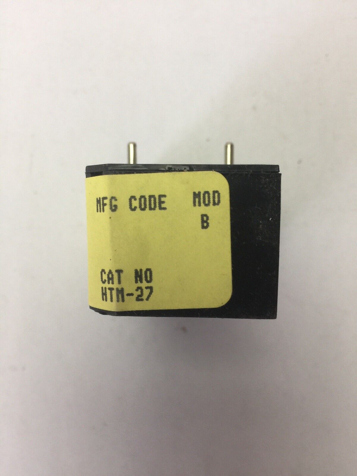 WESTINGHOUSE HTM-27 MOR RELAY CURRENT RATING MODULE MODEL B HEATER MODULE
