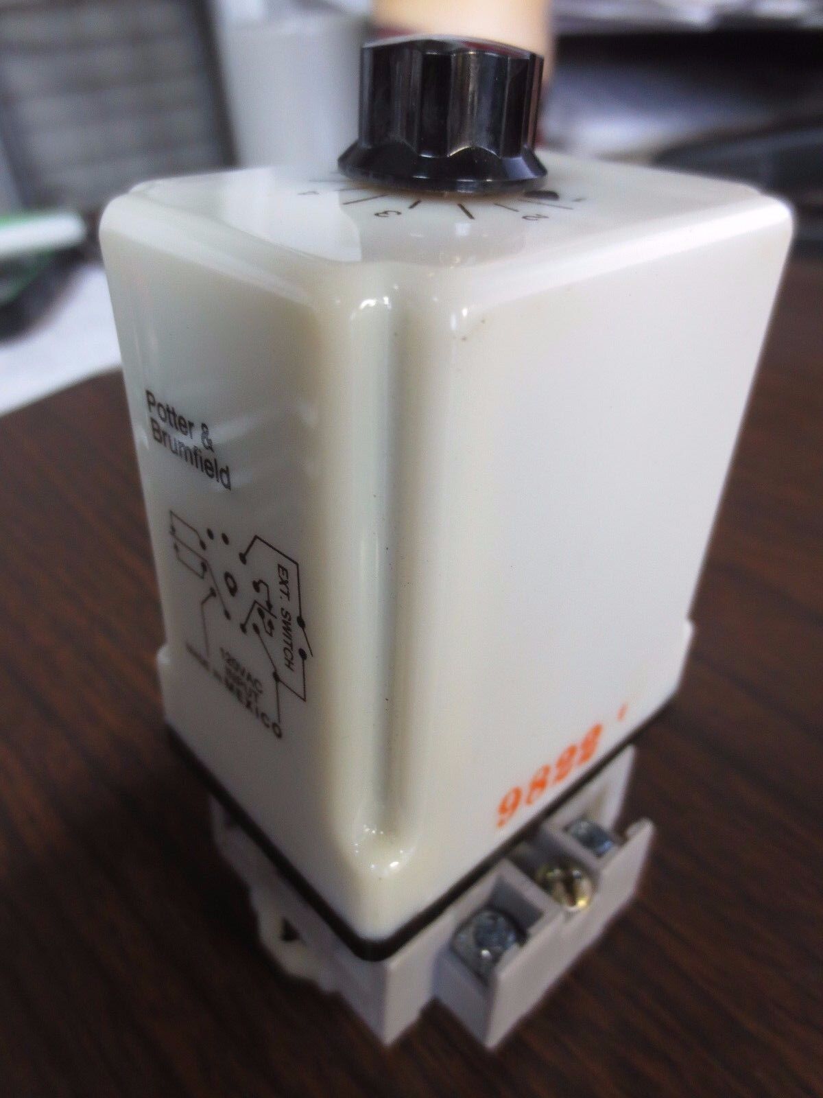 POTTER & BRUMFIELD CKB-38-78180 TIME DELAY RELAY 1.8 to 180 SEC 10A, 240VAC
