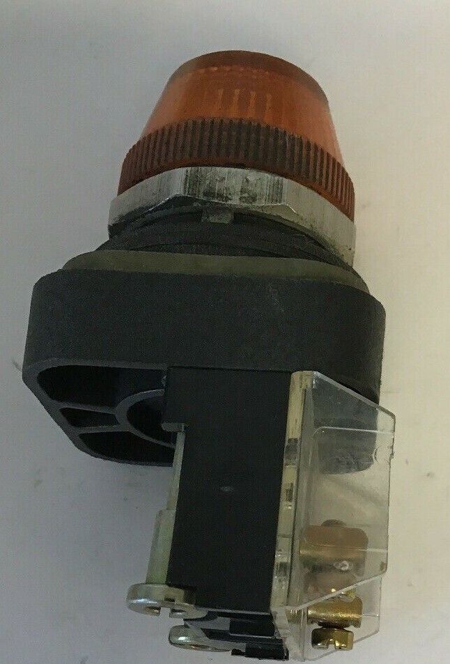 ALLEN BRADLEY 800T-Q24 SER.T ORANGE PILOT LIGHT 24VAC/DC #757 LAMP