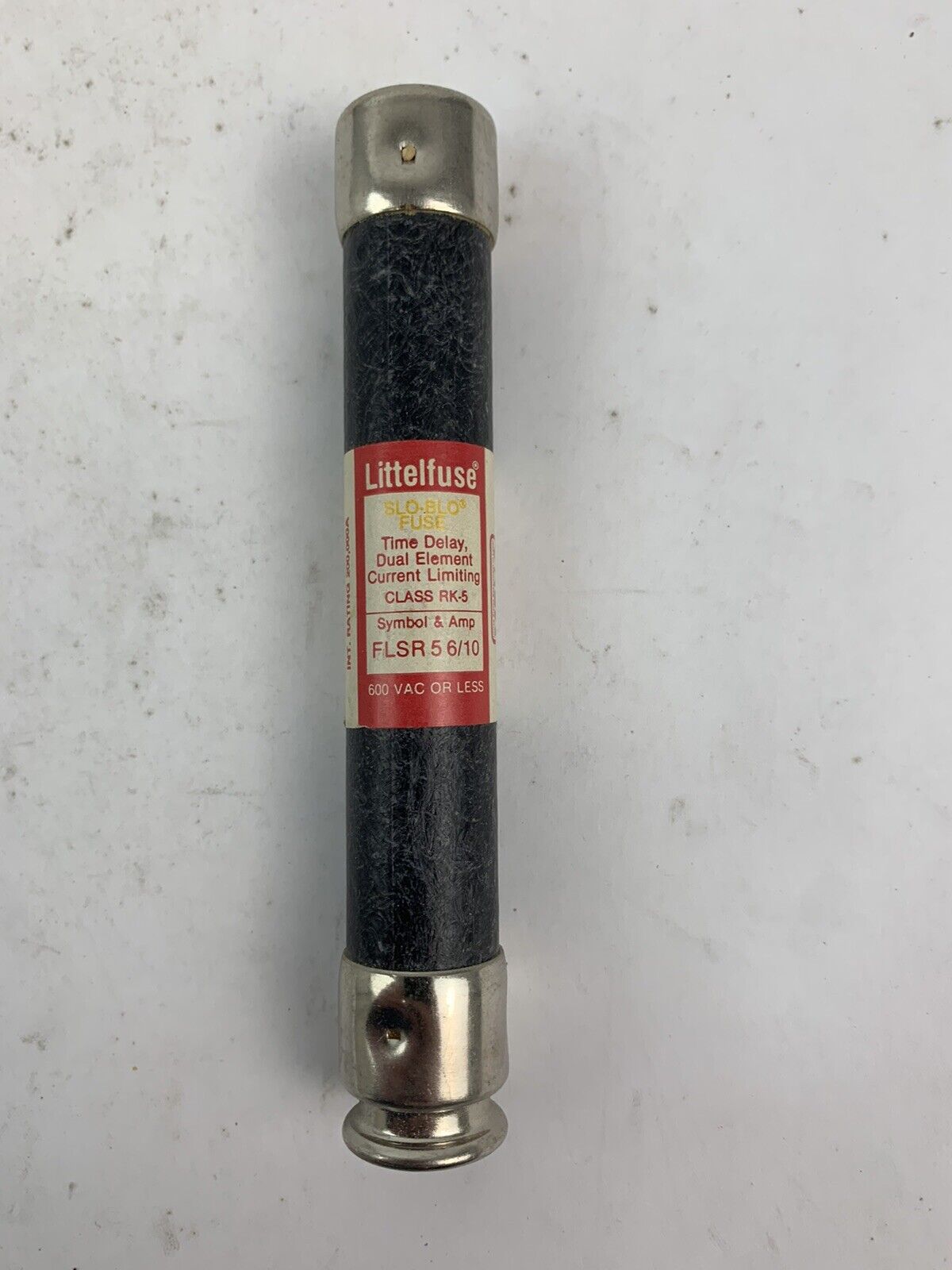 Littlelfuse Slo-Blo Time-Delay FLSR5 6/10 5 6/10A 600V Fuse "Lot of 10"