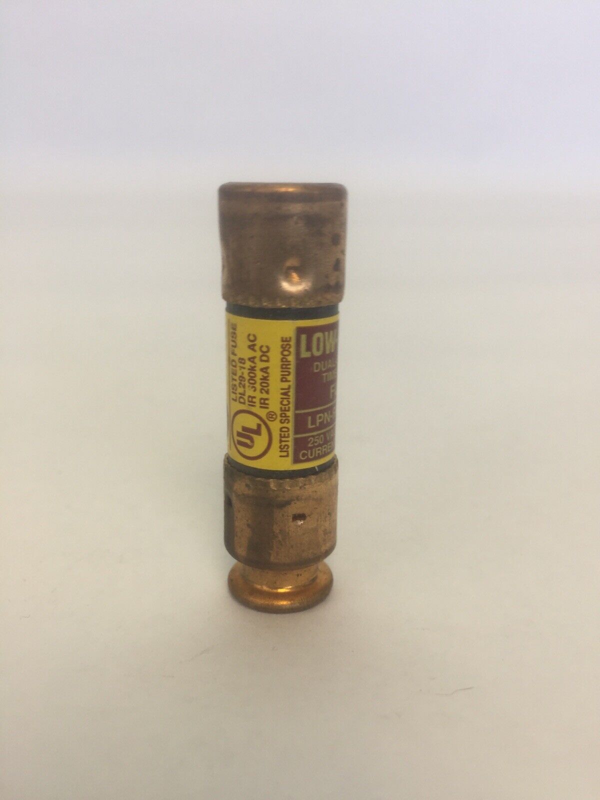 LOW-PEAK LPN-RK-9SP DUAL ELEMENT TIME DELAY FUSE 9AMP 250VAC 125VDC (LOT OF 9)
