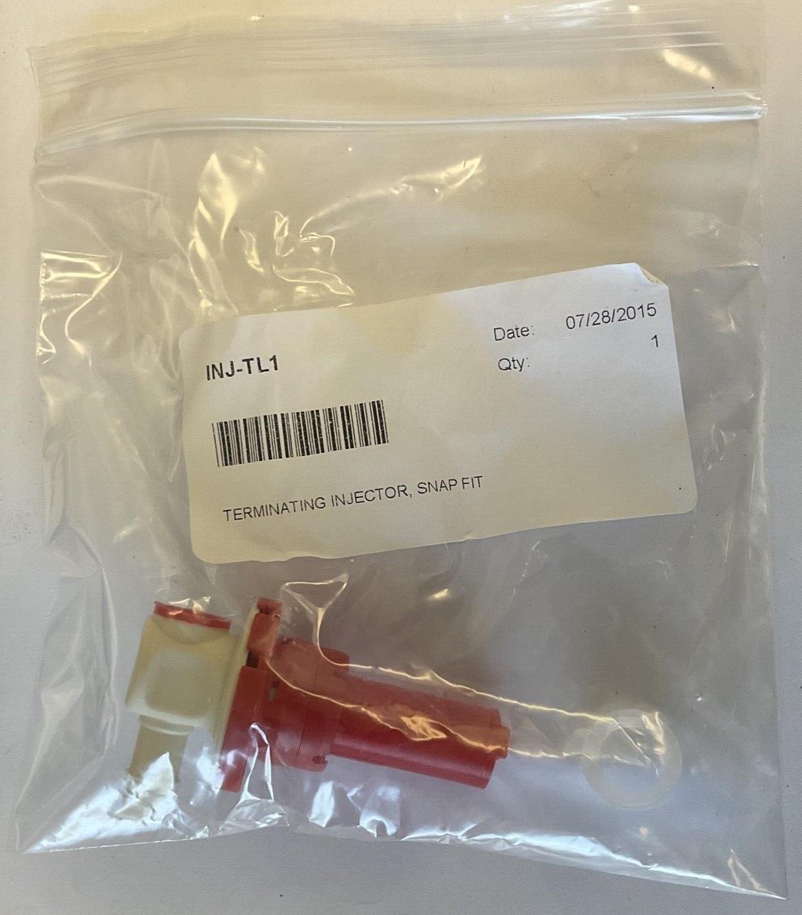 PHILADELPHIA SCIENTIFIC INJ-TL1 TERMINATING INJECTOR SNAP FIT ***LOTOF8***