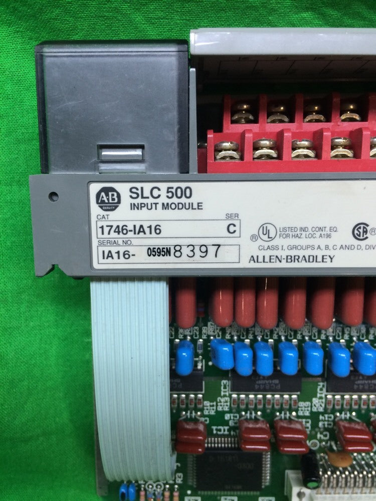 *LOT OF 3* ALLEN BRADLEY SLC 500 INPUT MODULE 1746-IA16 SER. C