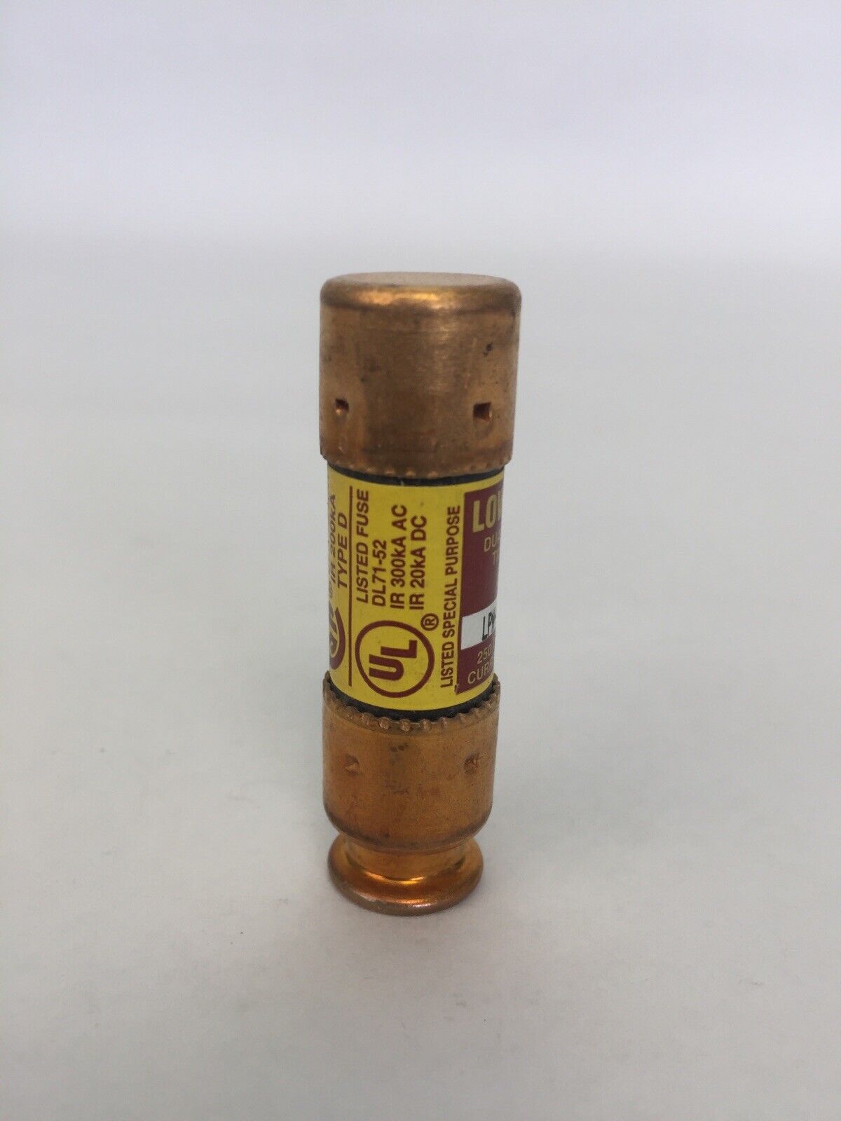 LOW-PEAK LPN-RK-8/10SP DUAL ELEMENT TIME-DELAY FUSE 8/10A 250VAC (BOX OF 5)