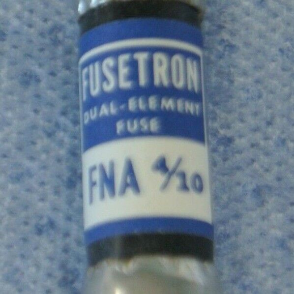 BOX of 10 / BUSS FNA4/10 FUSETRON FUSE / 4/10A / 250V / NEW SURPLUS / FNA-4/10