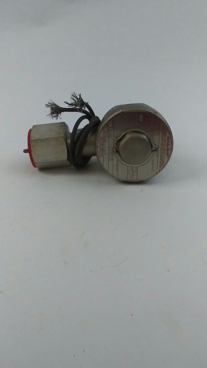 ASCO NP8320A185E SOLENOID VALVE 120 VOLTS 60 HZ 10.5 WATTS