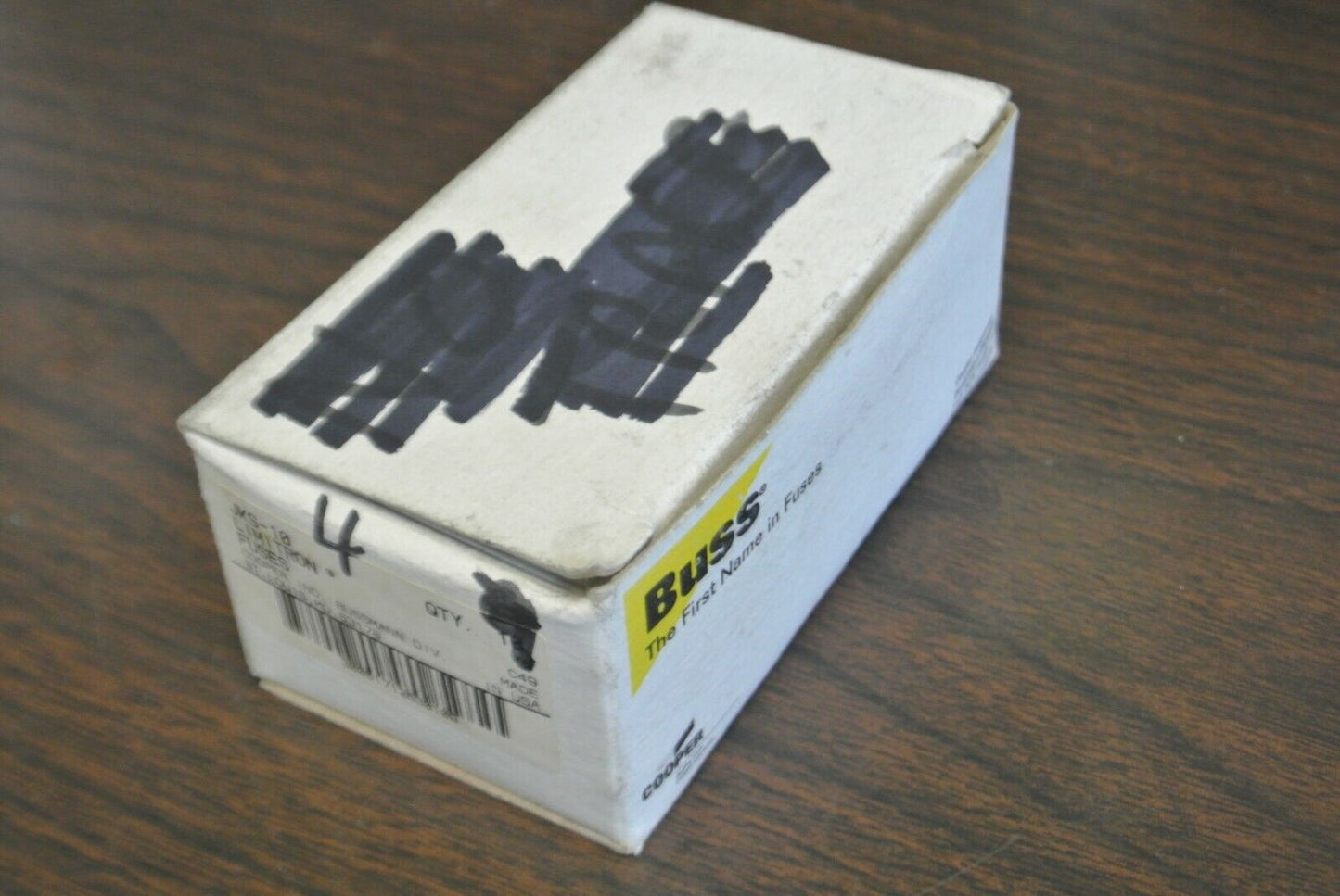 LOT of 4 / BUSSMANN JKS10 LIMITRON CLASS J QUICK-ACTING FUSE / NEW SURPLUS
