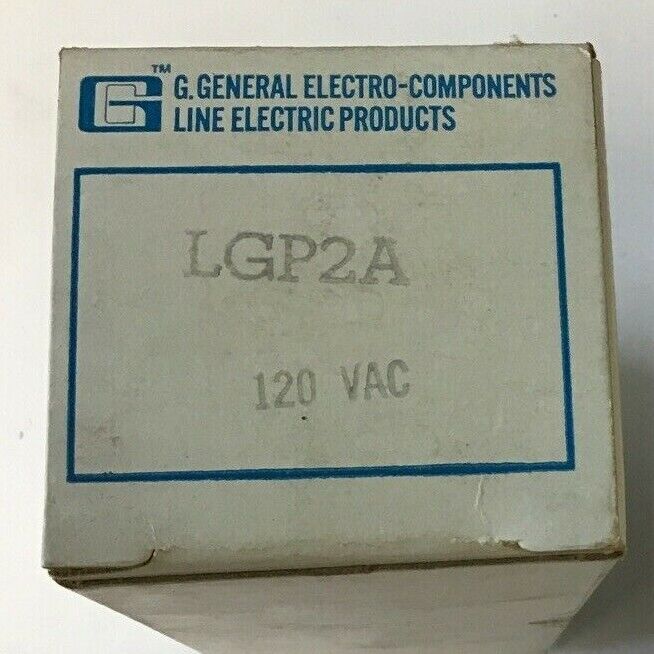 GENERAL ELECTRO-COMPONENTS LGP-2A RELAY 120VAC 15A