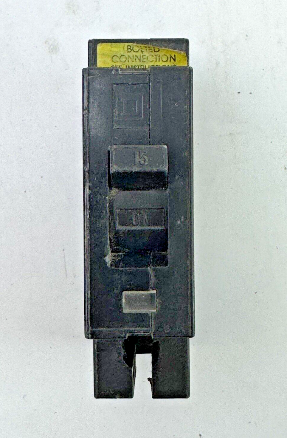 SQUARE D - EHB14015 - BOLT-ON CIRCUIT BREAKER - 1 POLE/15 A/ 277 VAC/ TYPE EHB4