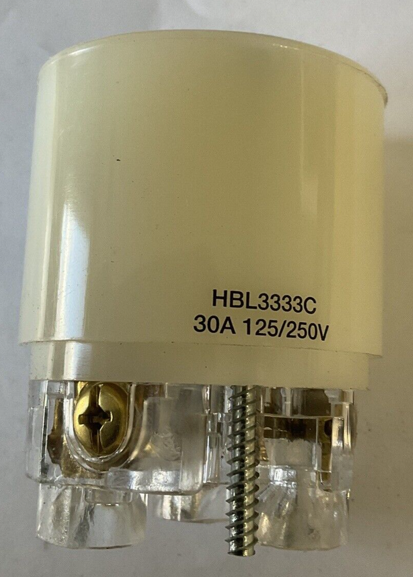 HUBBELL HBL3333C PLUG RECEPTACLE 30A 125/250V