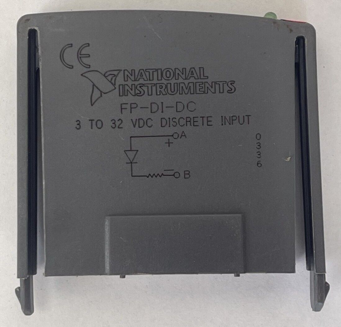 NATIONAL INSTUMENTS FP-DI-DC FIELD POINT DISCRETE INPUT MODULE 3-32VDC