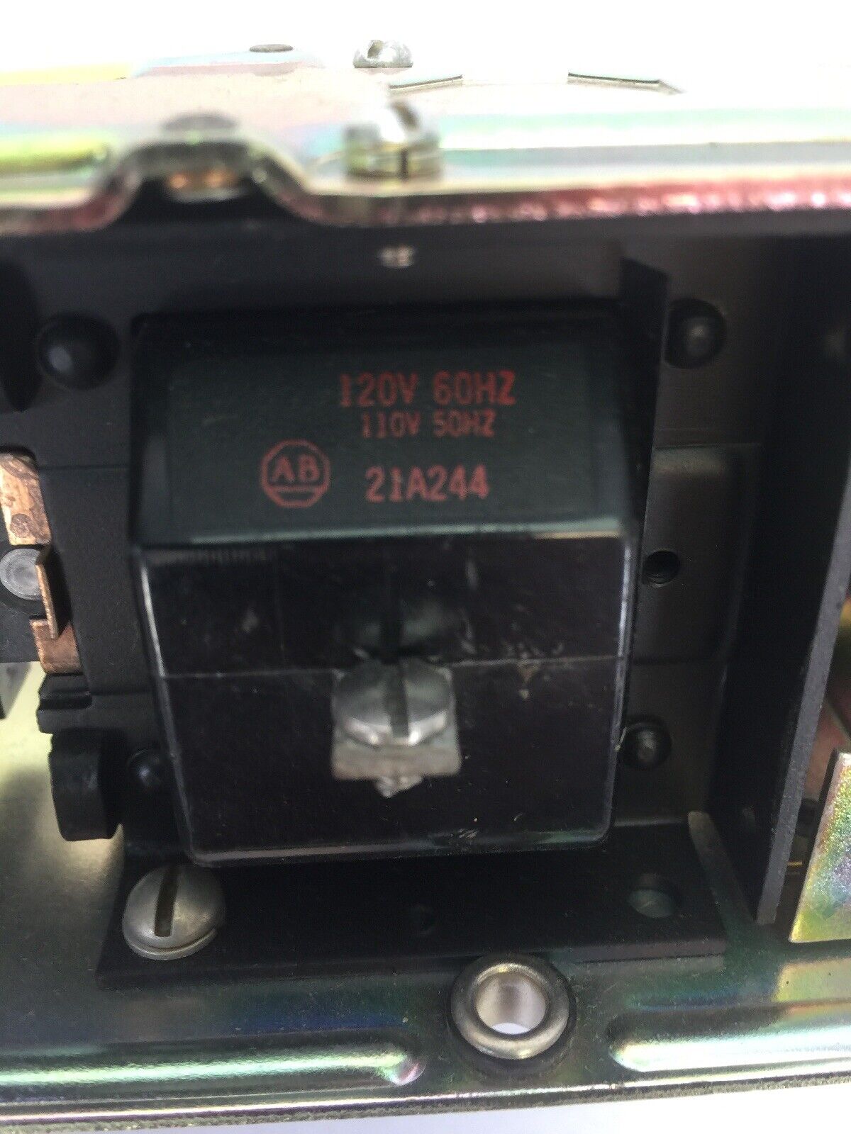 ALLEN BRADLEY 849-Z0D32 PNEUMATIC TIMING RELAY 600VAC 21A244 COIL 120V 60HZ