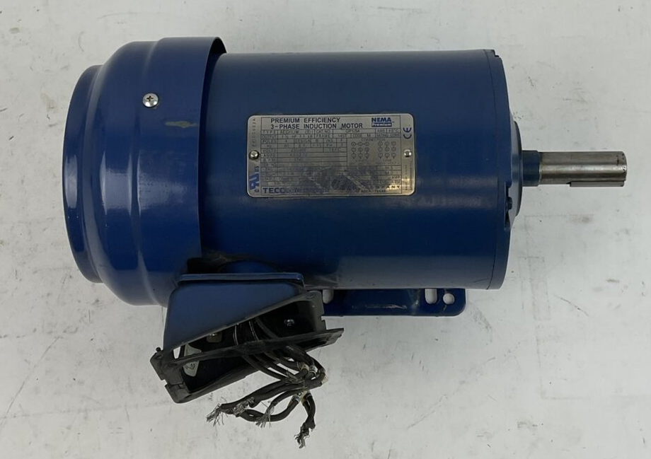 WESTINGHOUSE GP1/54 3PH INDUCTION MOTOR 1 1/2HP 4POLE 230/460V4.03/2.02A 1740RPM