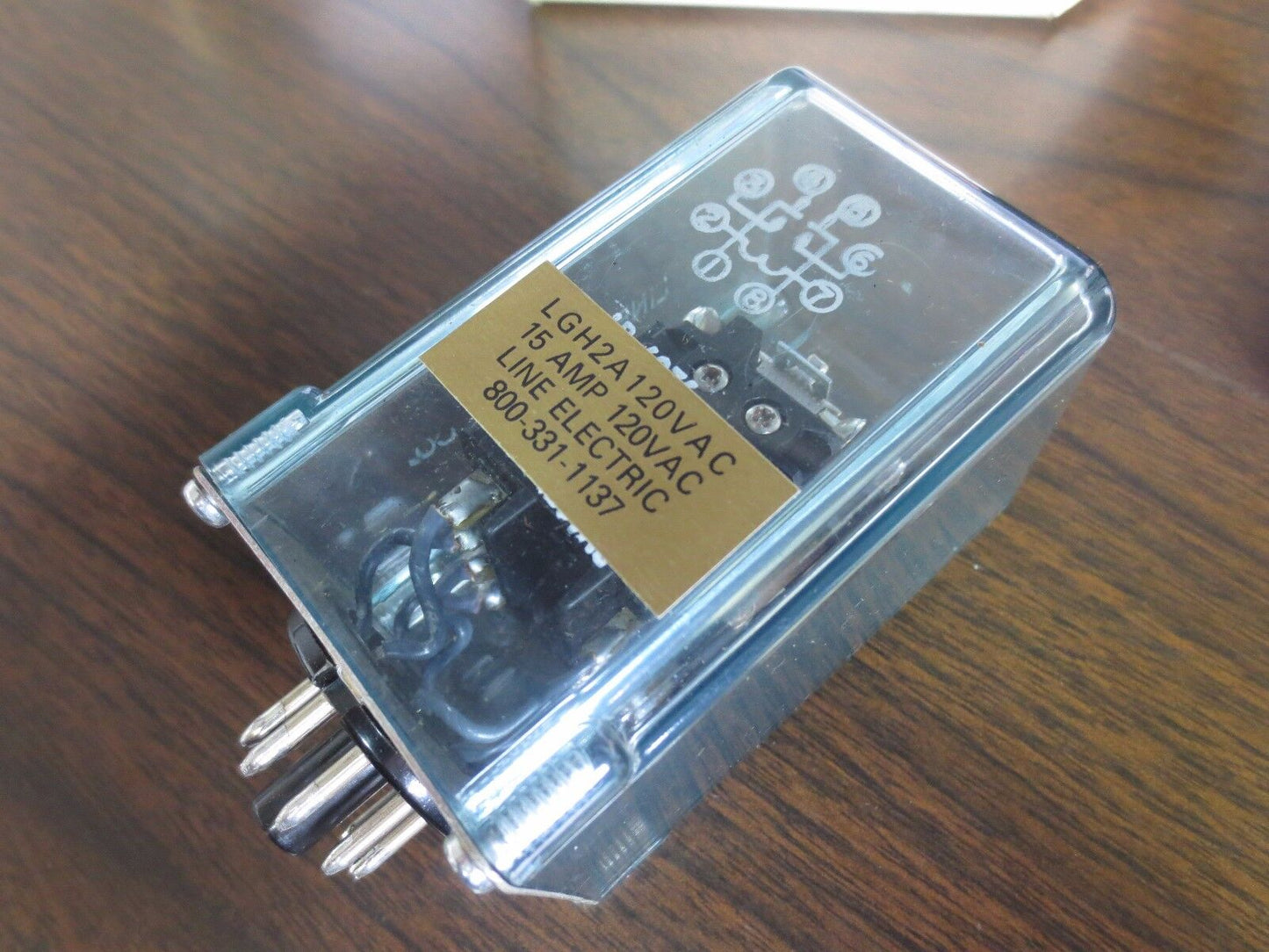 G. GENERAL ELECTRO-COMPONENTS LGH2A RELAY - 8PIN, 15A, 120VAC - NEW SURPLUS