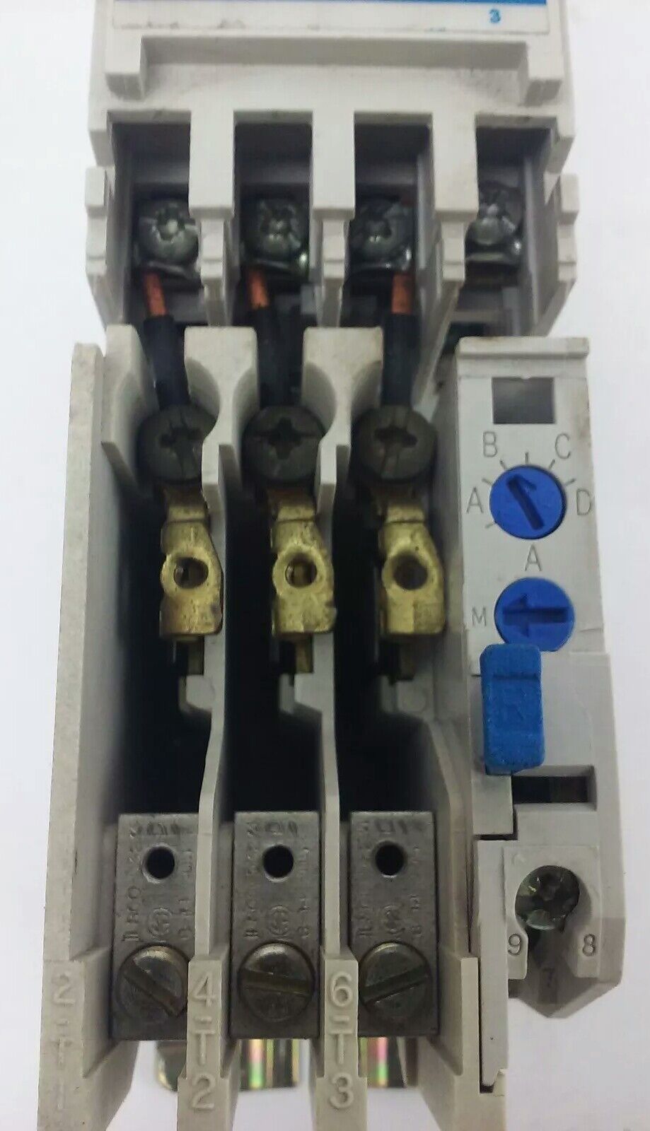CUTLER HAMMER AN16AN0, STARTER, SIZE 00, 9A, 600V, 3PH, 2H.P., W/ C306DN3, NEW
