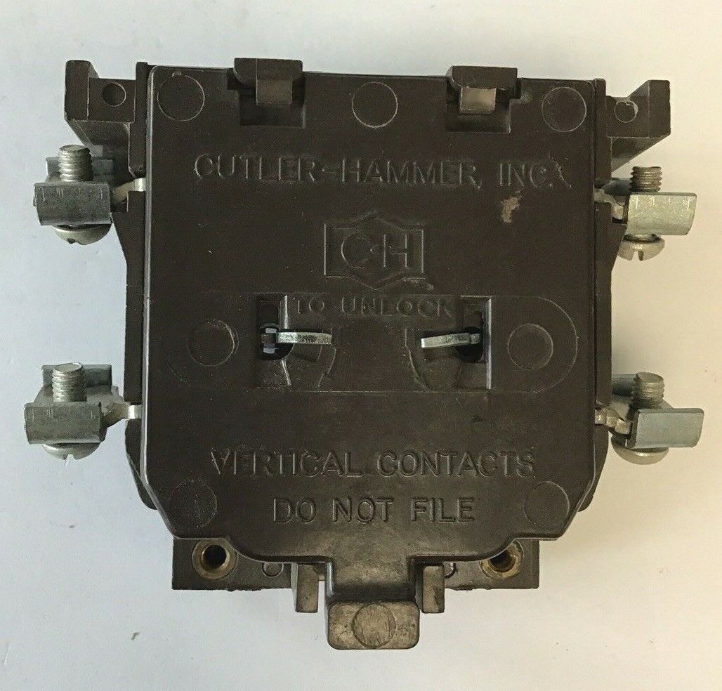 CUTLER HAMMER 10-1331-2 CONTACT BLOCK