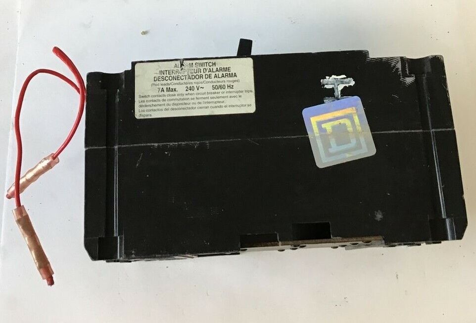 SQUARE D FHP361002100 CIRCUIT BREAKER 100A 600VAC 250VDC
