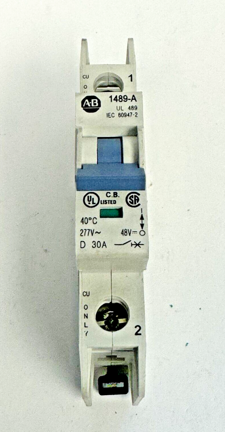 ALLEN-BRADLEY - 1489-A1D300 SER. A - CIRCUIT BREAKER - 1 P, 3 A, 277 V