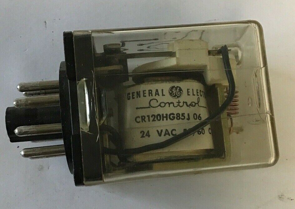 GENERAL ELECTRIC CR120HG85J06 G.P. RELAY 24V 50/60CY 5A