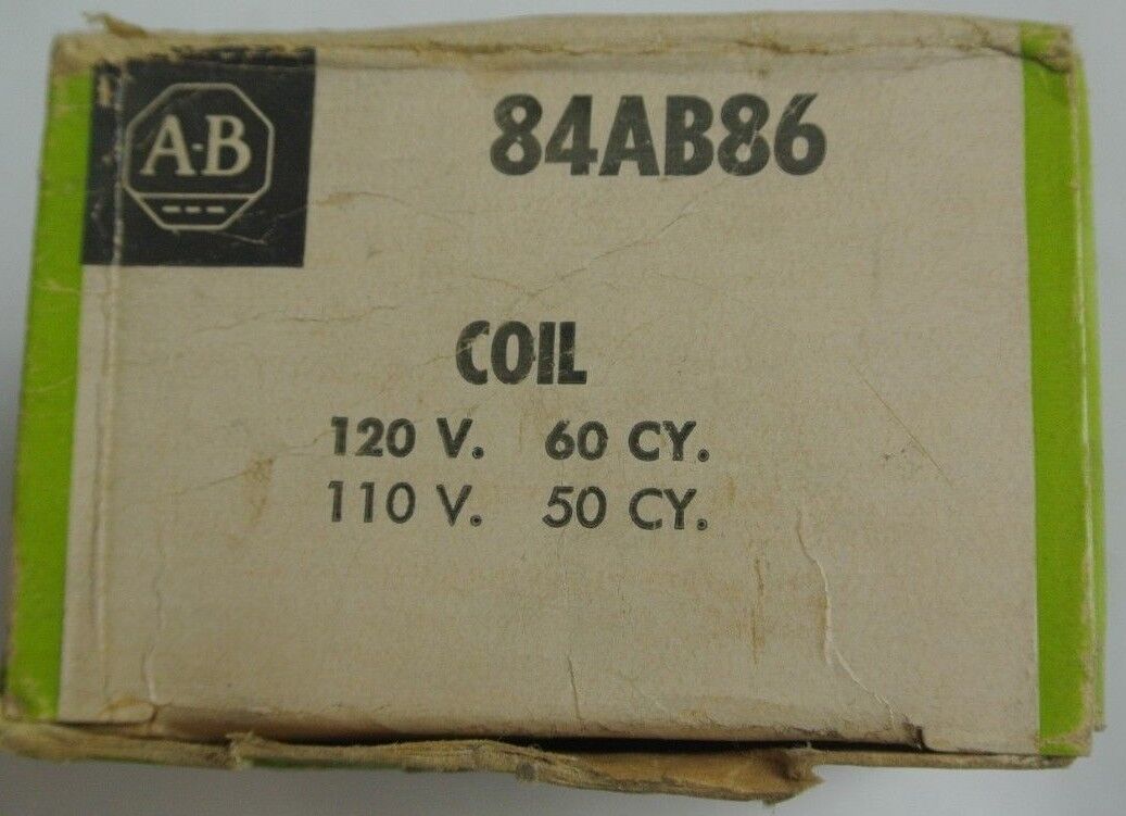ALLEN-BRADLEY 84AB86 OPERATING COIL - 110V, 50Hz, 120V, 60Hz - NEW SURPLUS