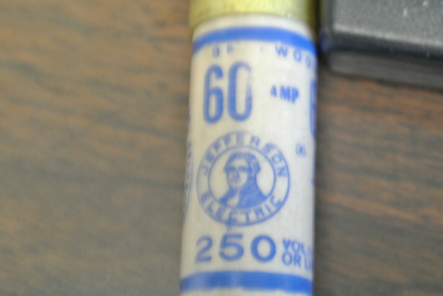 LOT of 8 JEFFERSON UNION 380-060 RENEWABLE FUSE / 60A / 250V / NEW SURPLUS