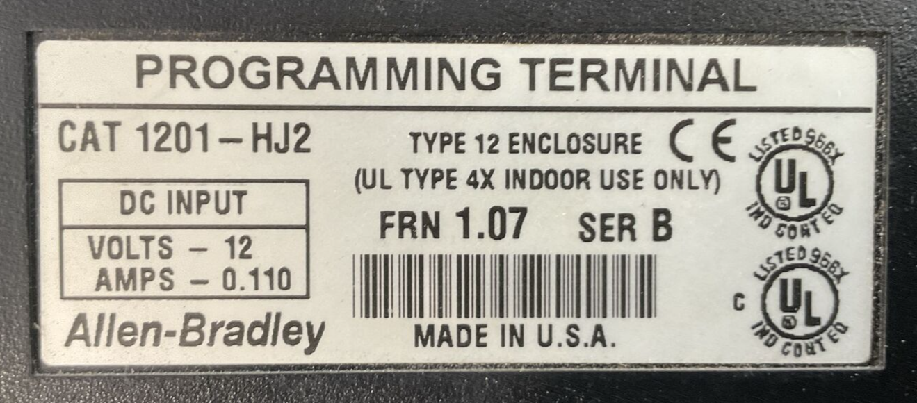 ALLEN BRADLEY 1336E-B015-AN-EN-L6 AC DRIVE OUTPUT 22KVA 0-460VAC 1201-HJ2 FRN