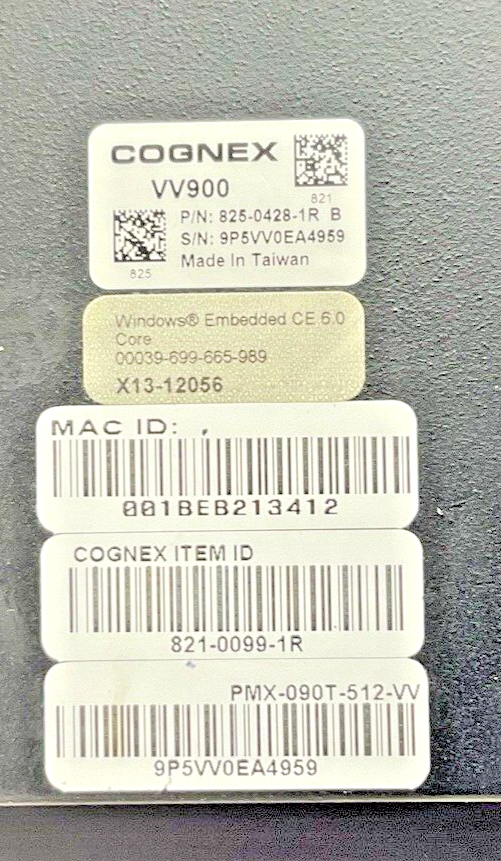 COGNEX PMX-090T OPERATOR DISPLAY PANEL ICOP 24VAC 825-0428-1R