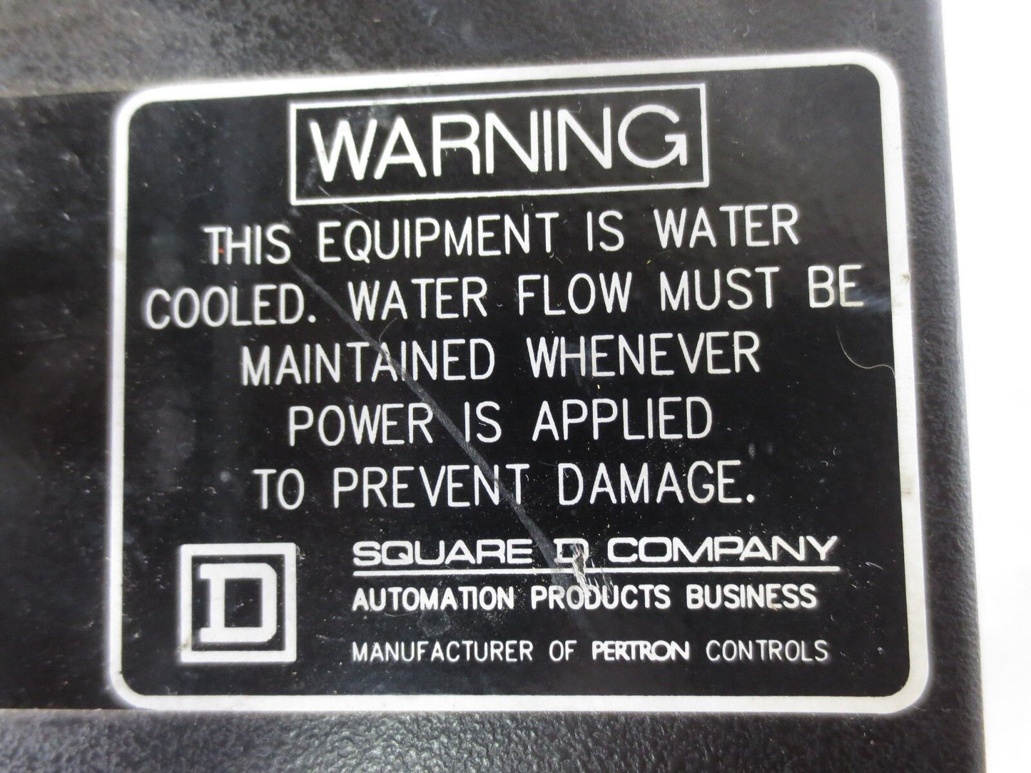 SQUARE D 1400581-904 / 1400621 PERTRON WELDING POWER SUPPLY 1800VAC, 1300A@50%