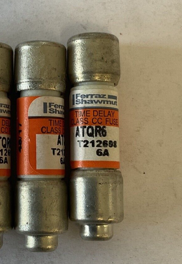 FERRAZ SHAWMUT ATQR6 6A 600VAC 300VDC***LOTOF4***