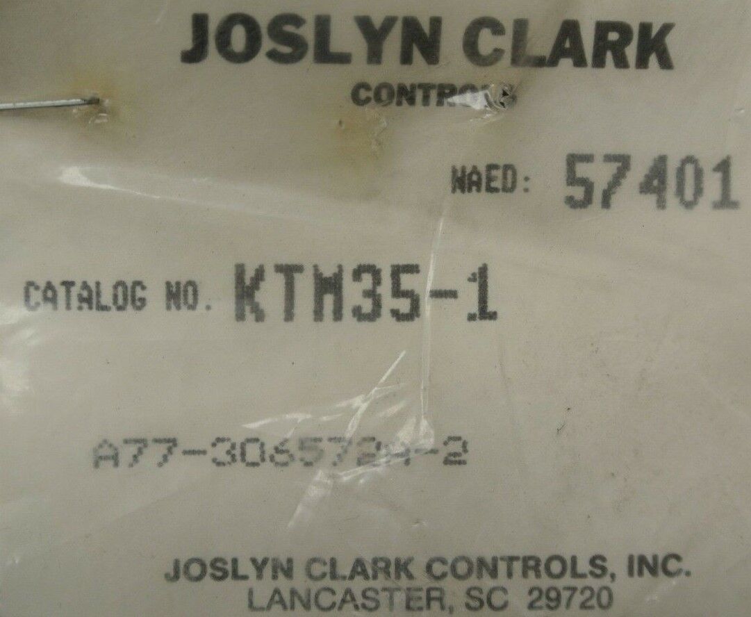 JOSLYN CLARK / SYLVANIA KTM35-1 CONTACT KIT / COMPLETE / NEW SURPLUS