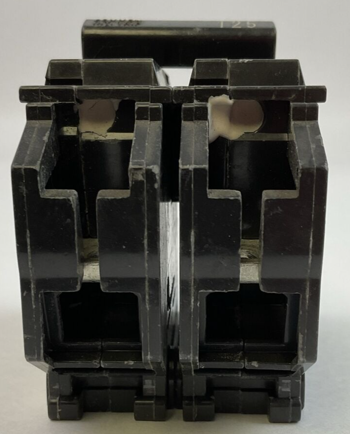 GE TYPE THQMV2125 125AMP 120/240VAC 2POLE CIRCUIT BREAKER