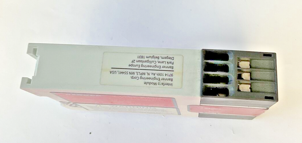 BANNER IM-T9A SAFETY RELAY 24VDC 250VAC 6A