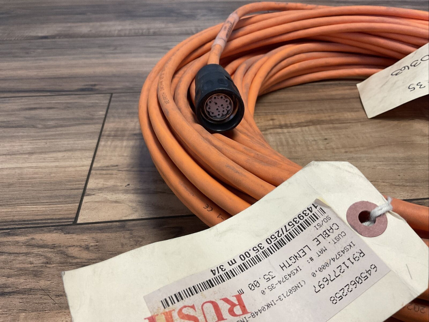 REXROTH R911277697 SERVO CONTROL CABLE 35.0M